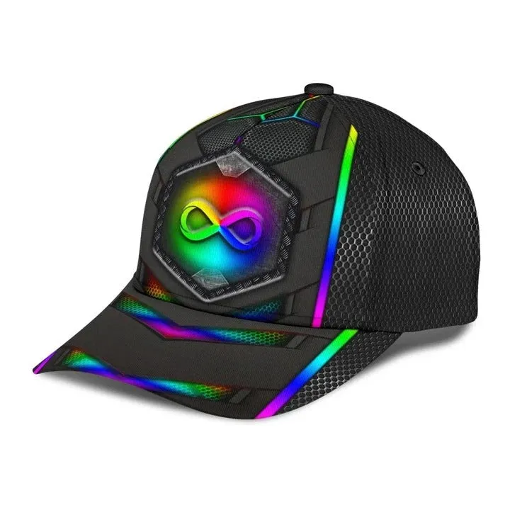 Pride Baseball 3D Cap, All For Love Biker LGBT Printing Baseball Cap Hat, 3D Printed Lgbt Hat