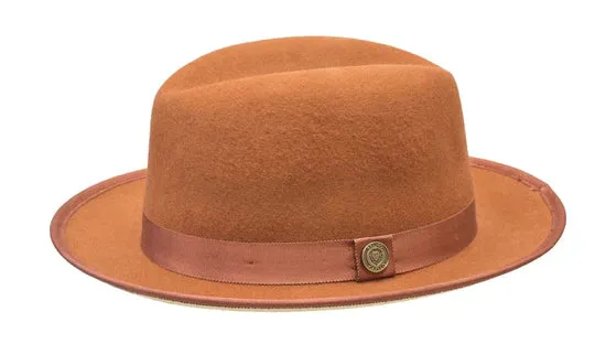 Princeton Colored Bottom Fedora by Bruno Capelo