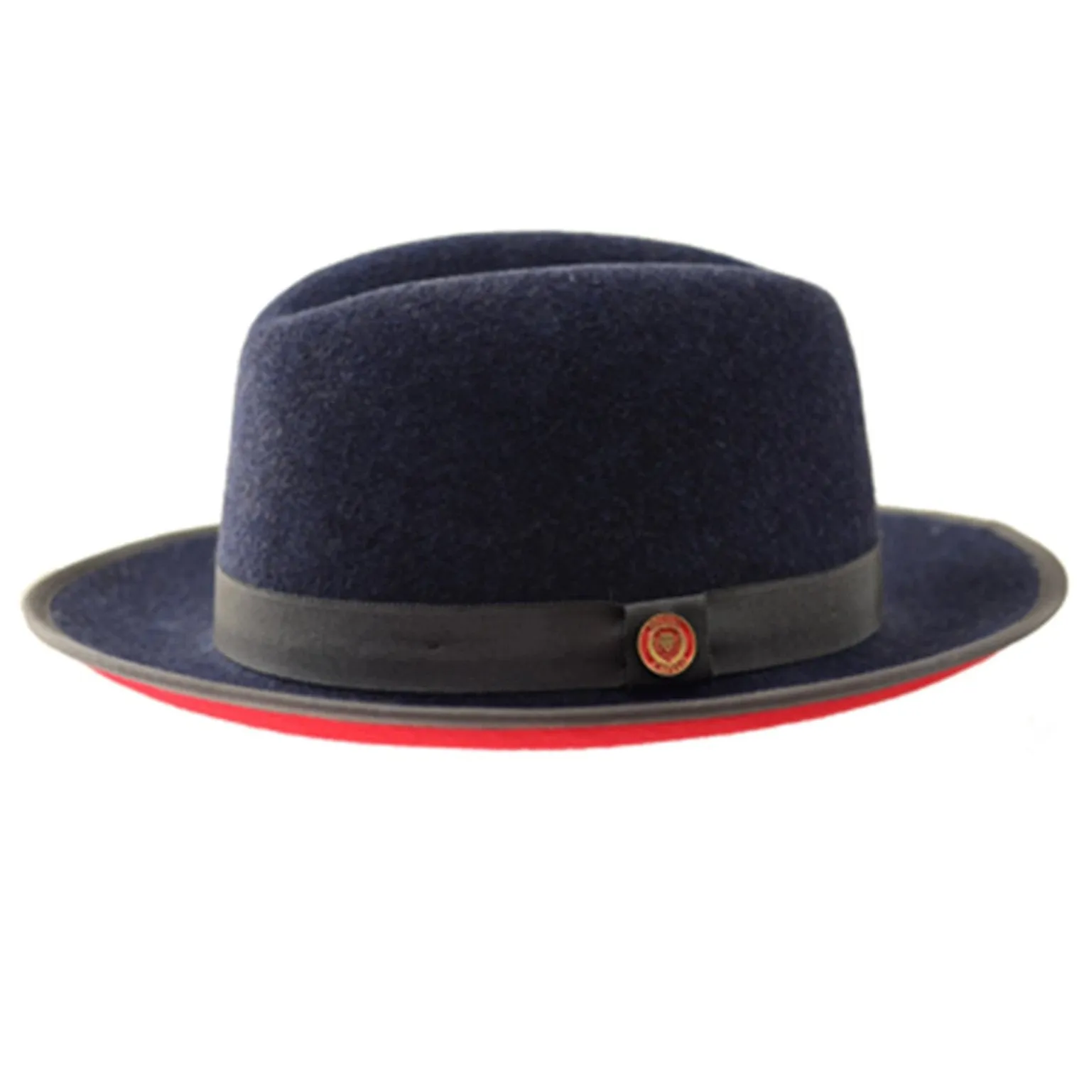 Princeton Colored Bottom Fedora by Bruno Capelo