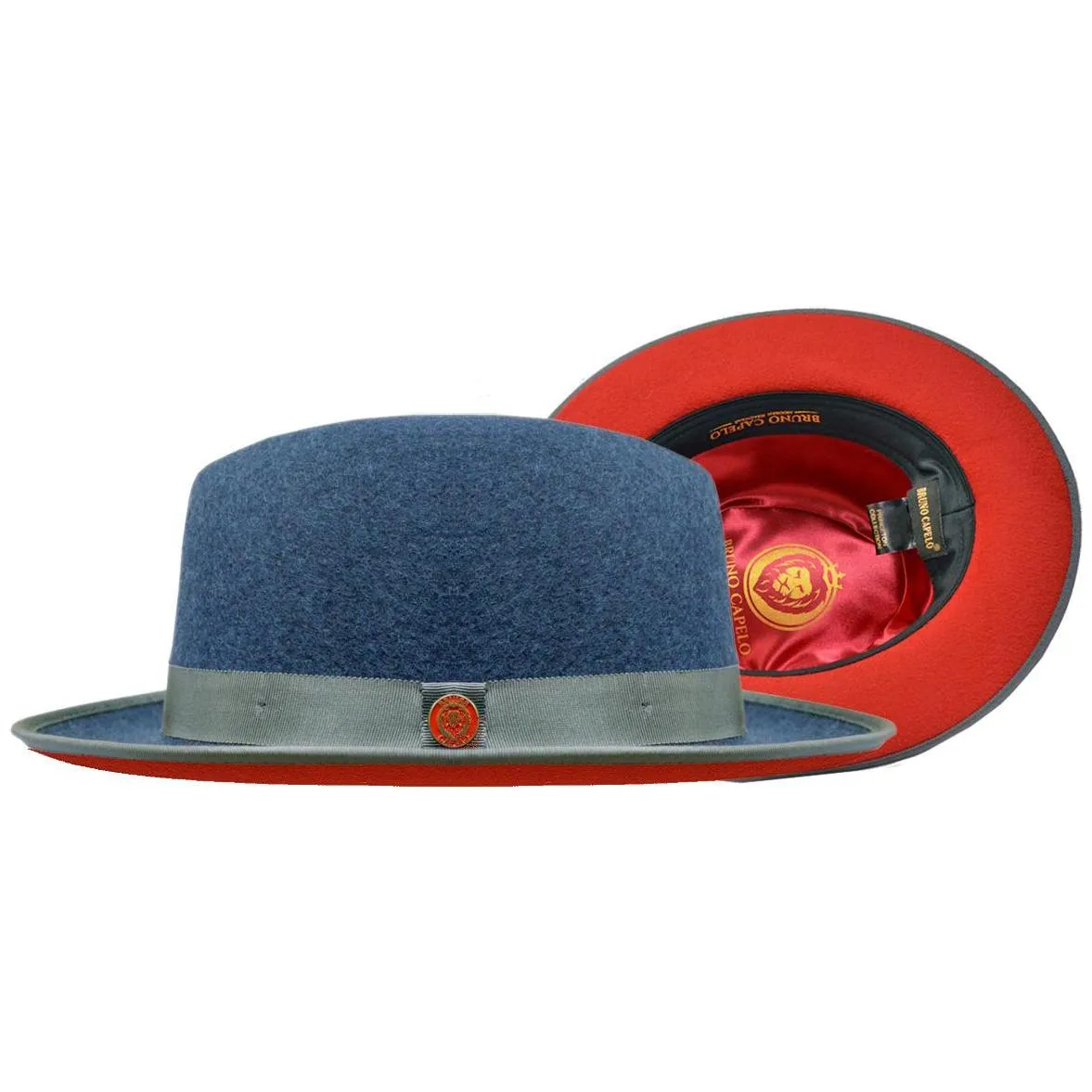 Princeton Colored Bottom Fedora by Bruno Capelo