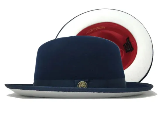 Princeton Colored Bottom Fedora by Bruno Capelo