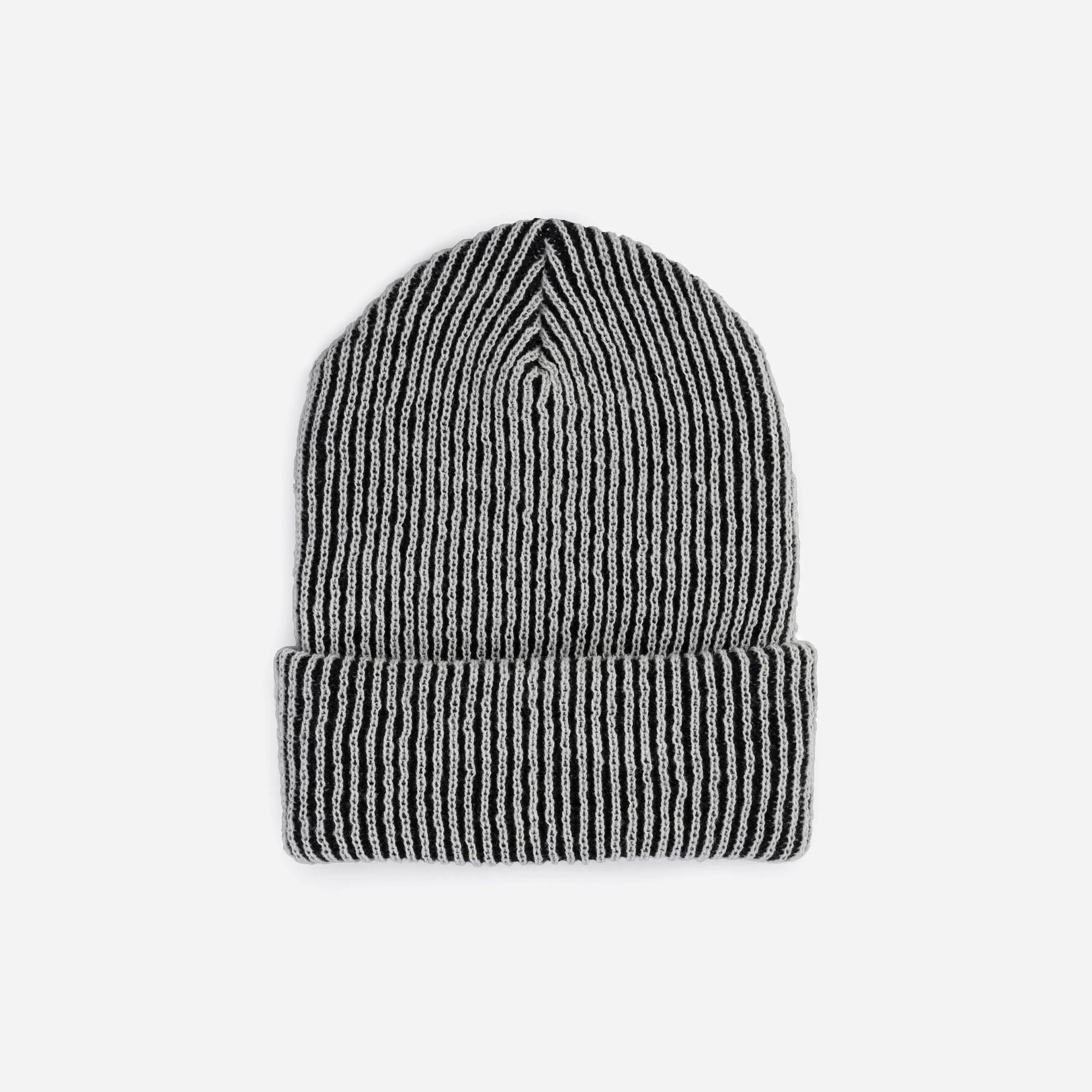 Rib Knit Beanie - Ruby Red