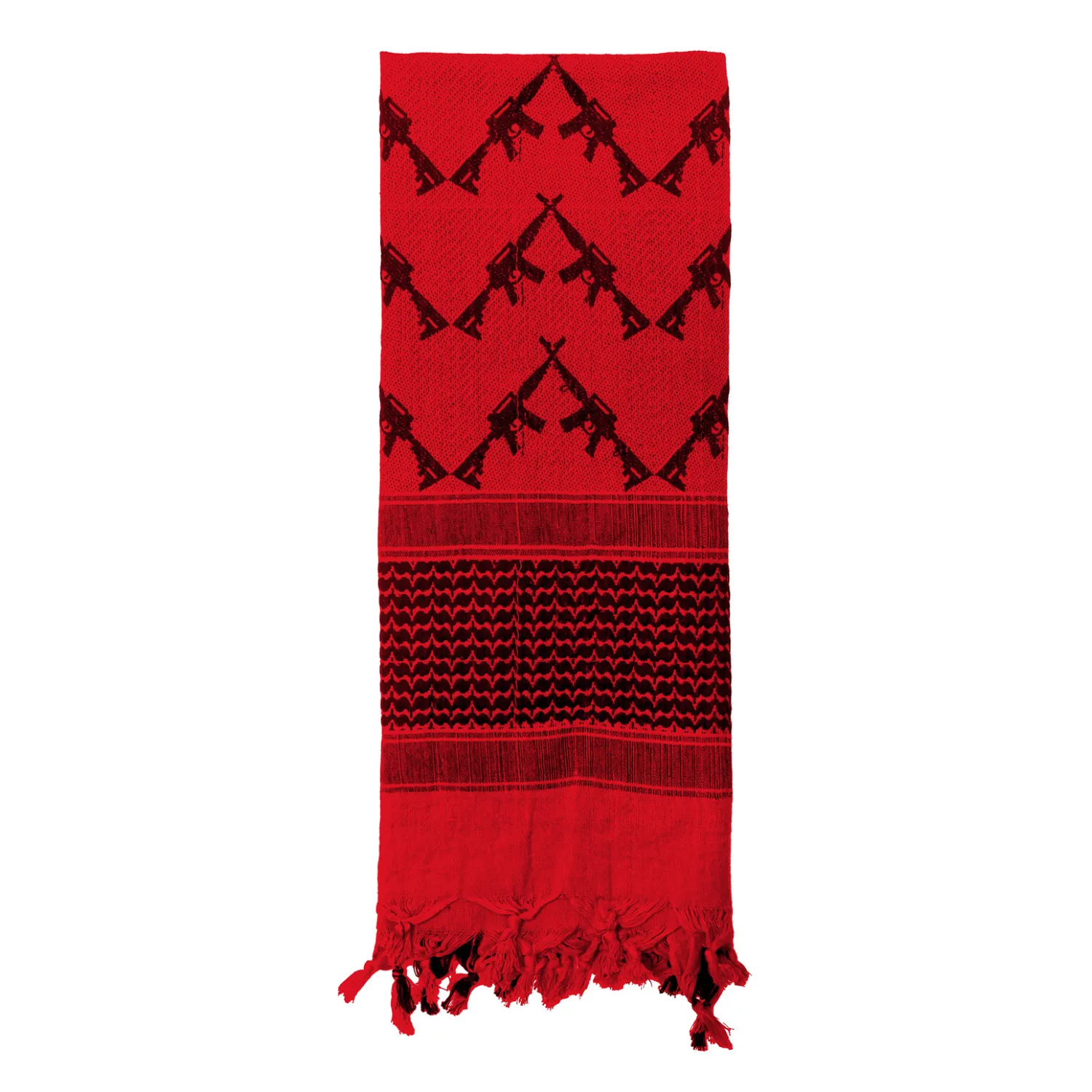 Rothco Crossed Rifles Shemagh Tactical Desert Keffiyeh Scarf