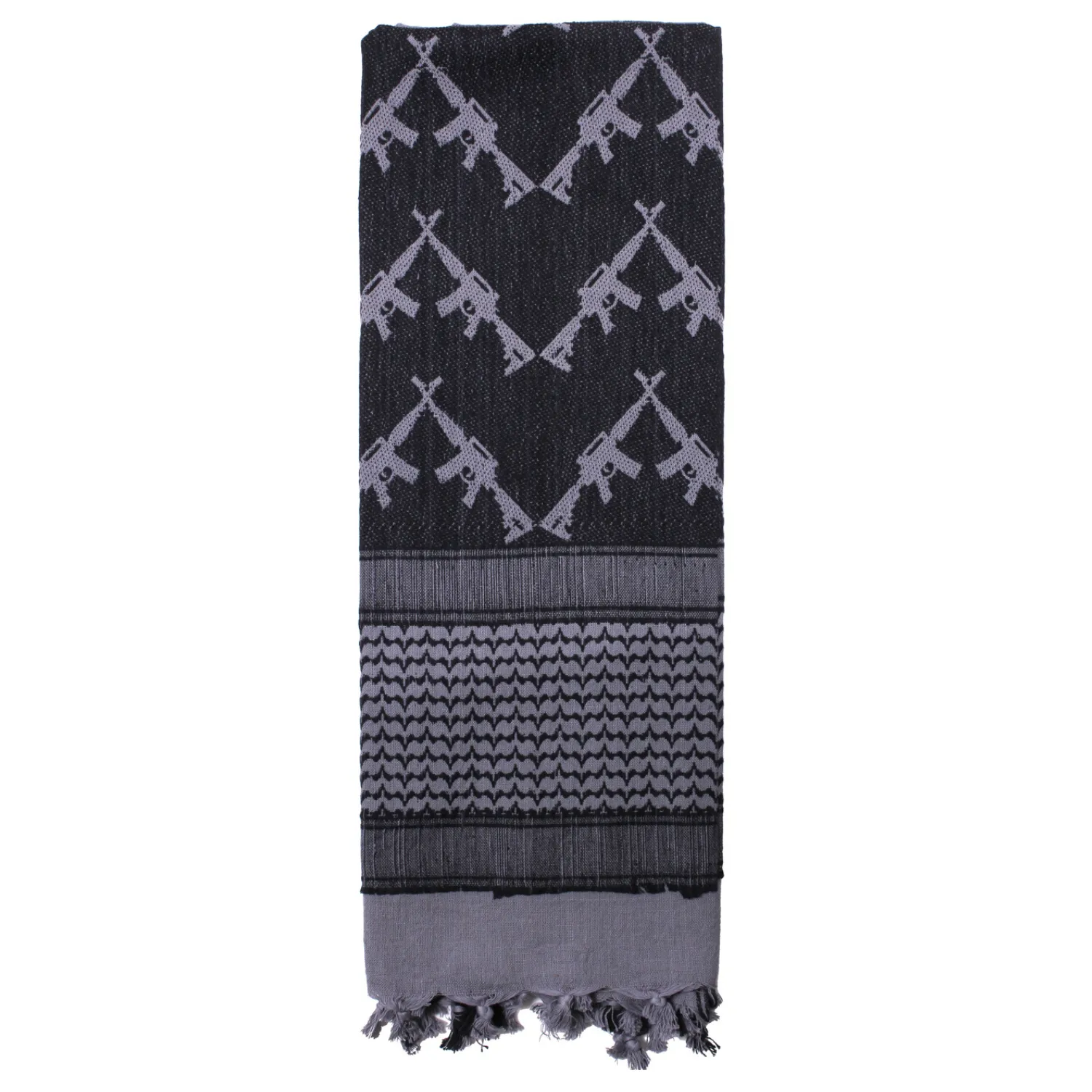 Rothco Crossed Rifles Shemagh Tactical Desert Keffiyeh Scarf