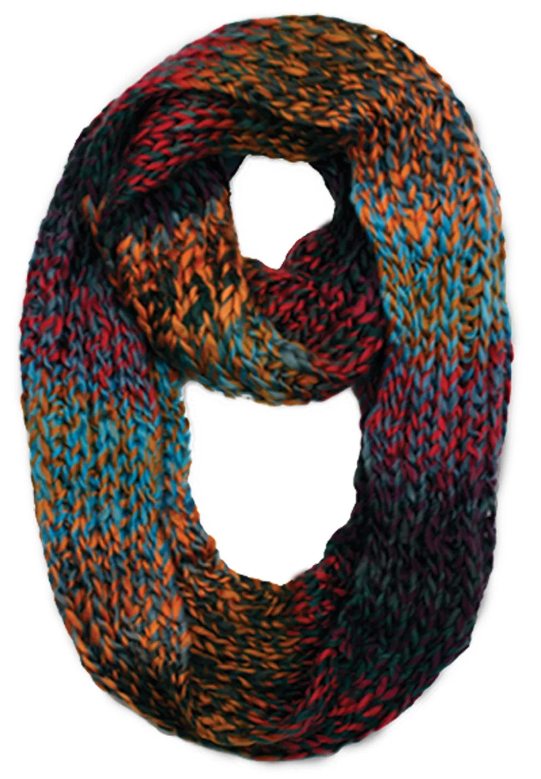 Sakkas Life is Beautiful Knit Infinity Scarf