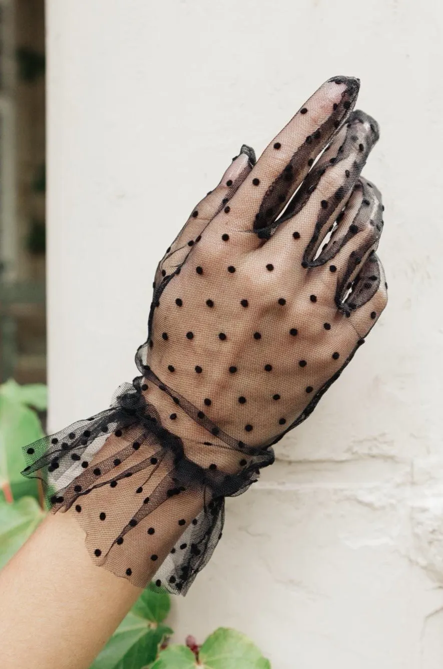 Sheer Dot Gloves