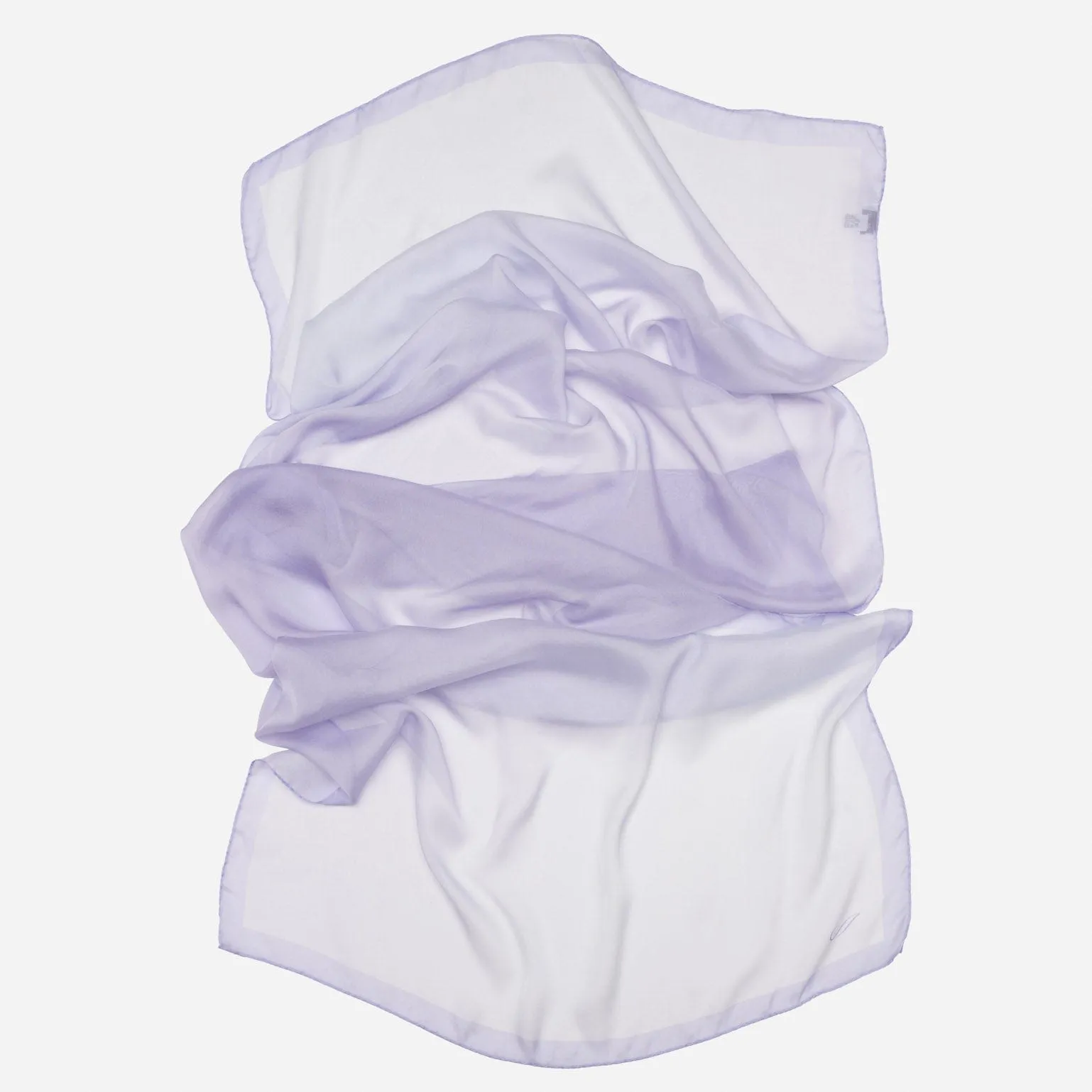 Sophia - Silk Scarf/Shawl - Lavender