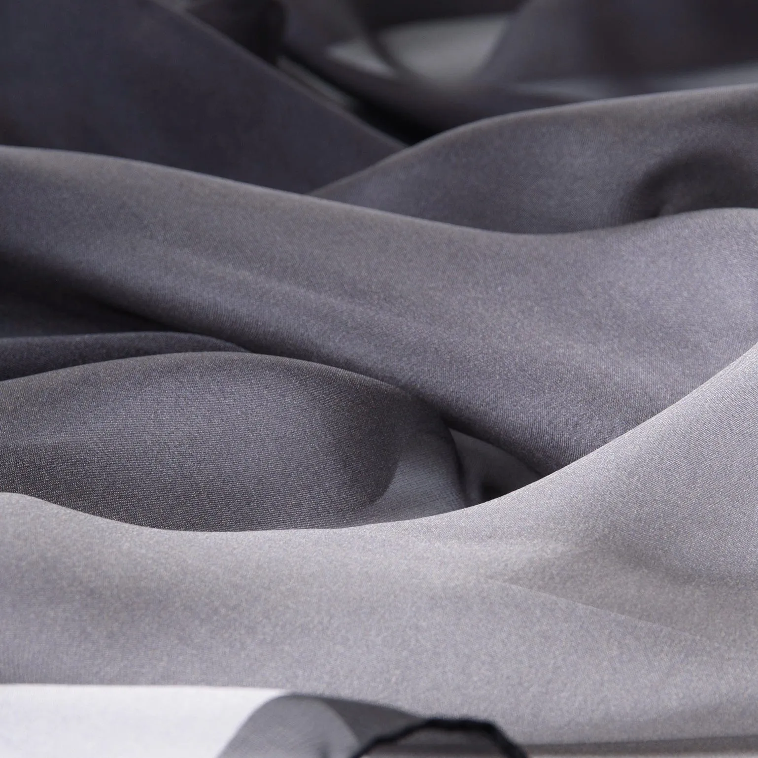 Sophia - Silk Scarf/Shawl - Smoke