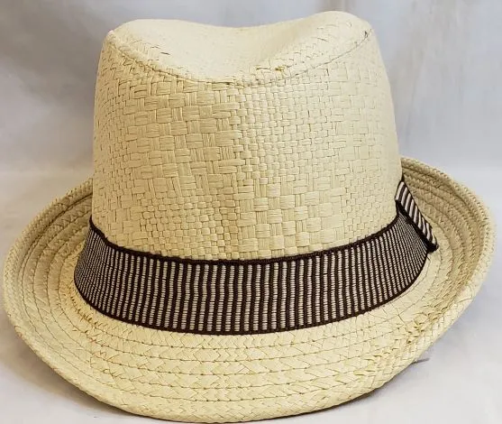 Spiros -- Paper Straw Fedora