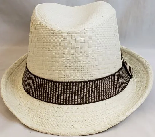 Spiros -- Paper Straw Fedora