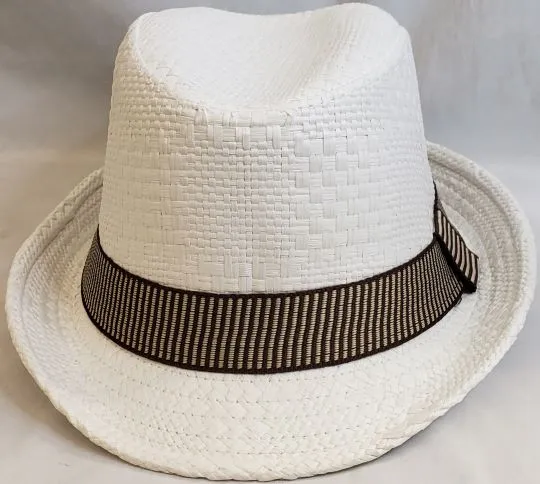 Spiros -- Paper Straw Fedora