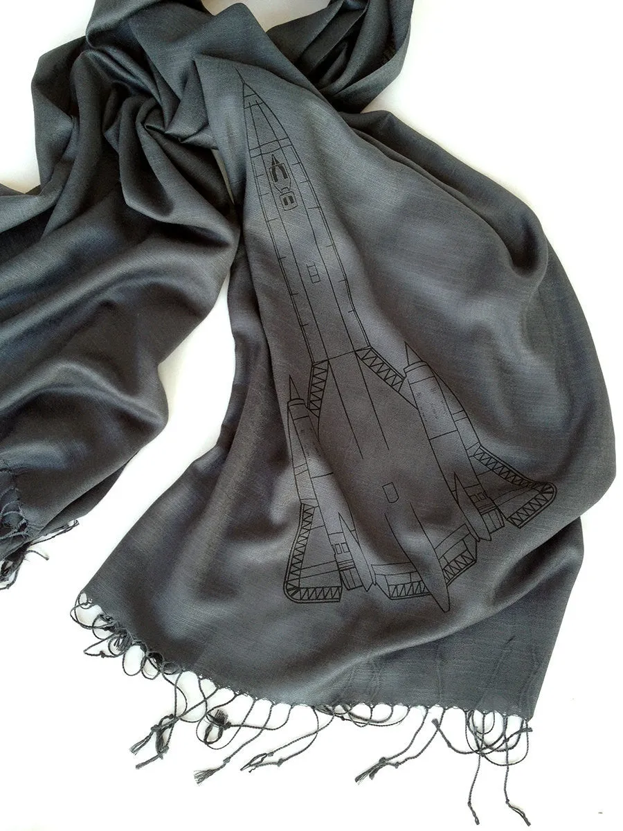 SR-71 Blackbird Light Pashmina