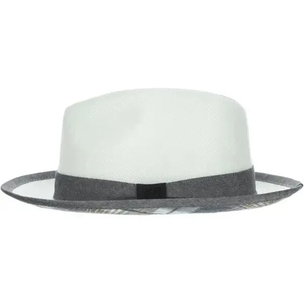 Stacy Adams Keff Faux Linen Fedora