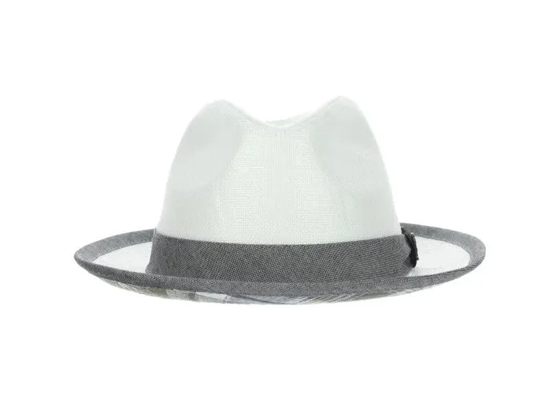 Stacy Adams Keff Faux Linen Fedora