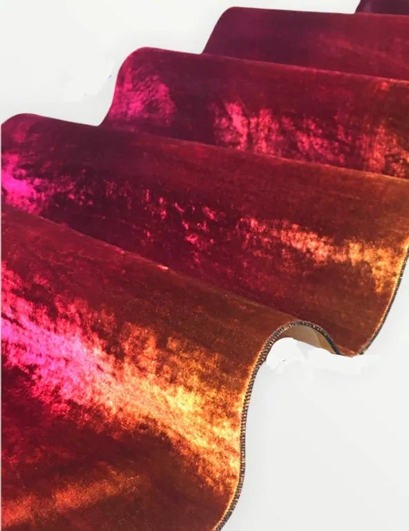 Sunset Velvet Scarf