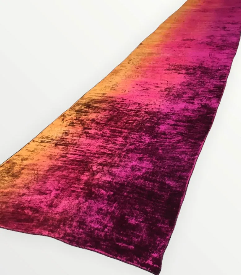 Sunset Velvet Scarf