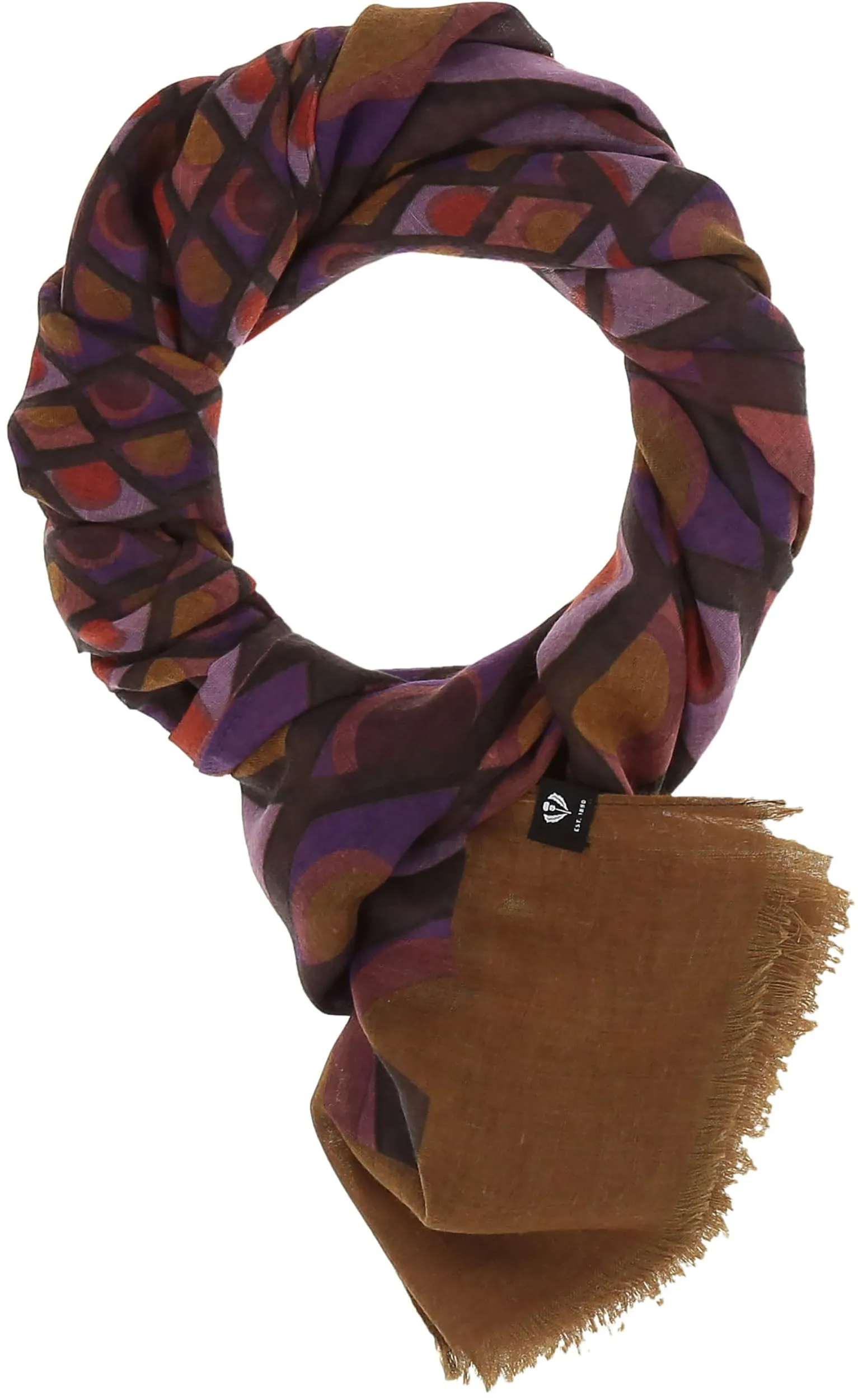 Sustainability Edition Geo Diamond Recycled Scarf