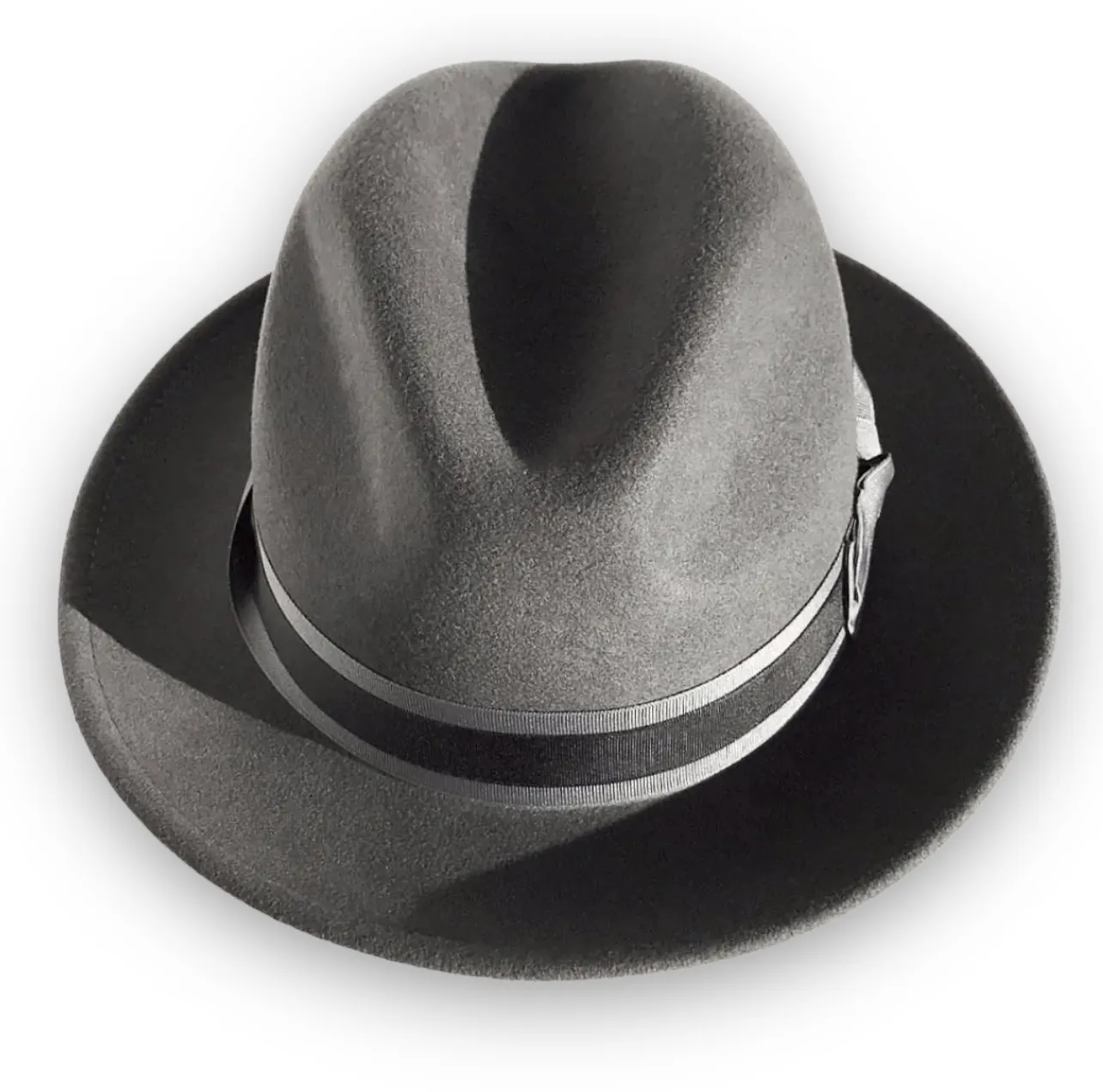 the FLAMEKEEPERS HAT CLUB TORCH DLUX GREY FEDORA