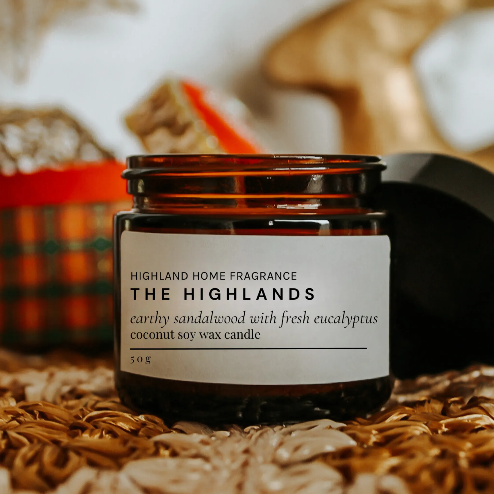 The Highlands | Eucalyptus & Sandalwood - 50g Soy Candle