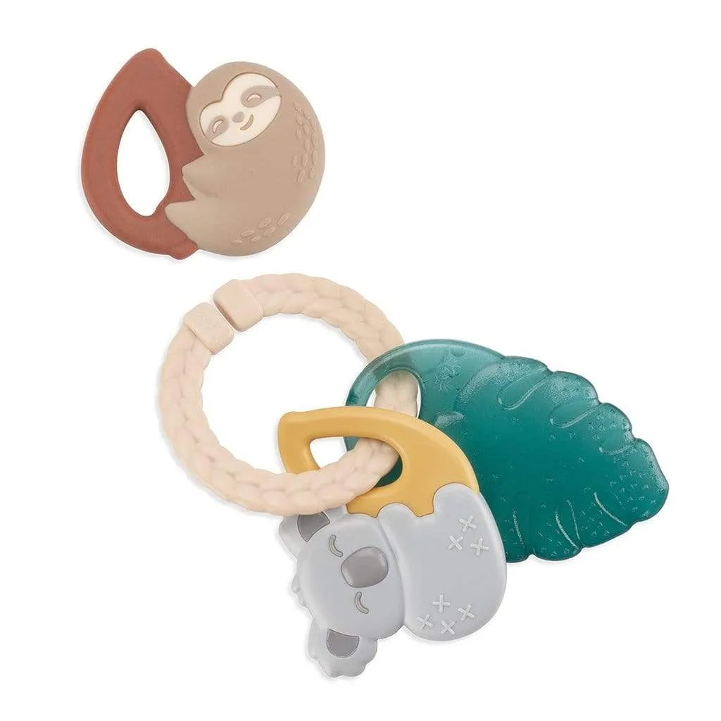 Tropical Itzy Keys™ Textured Ring with Teether   Rattle