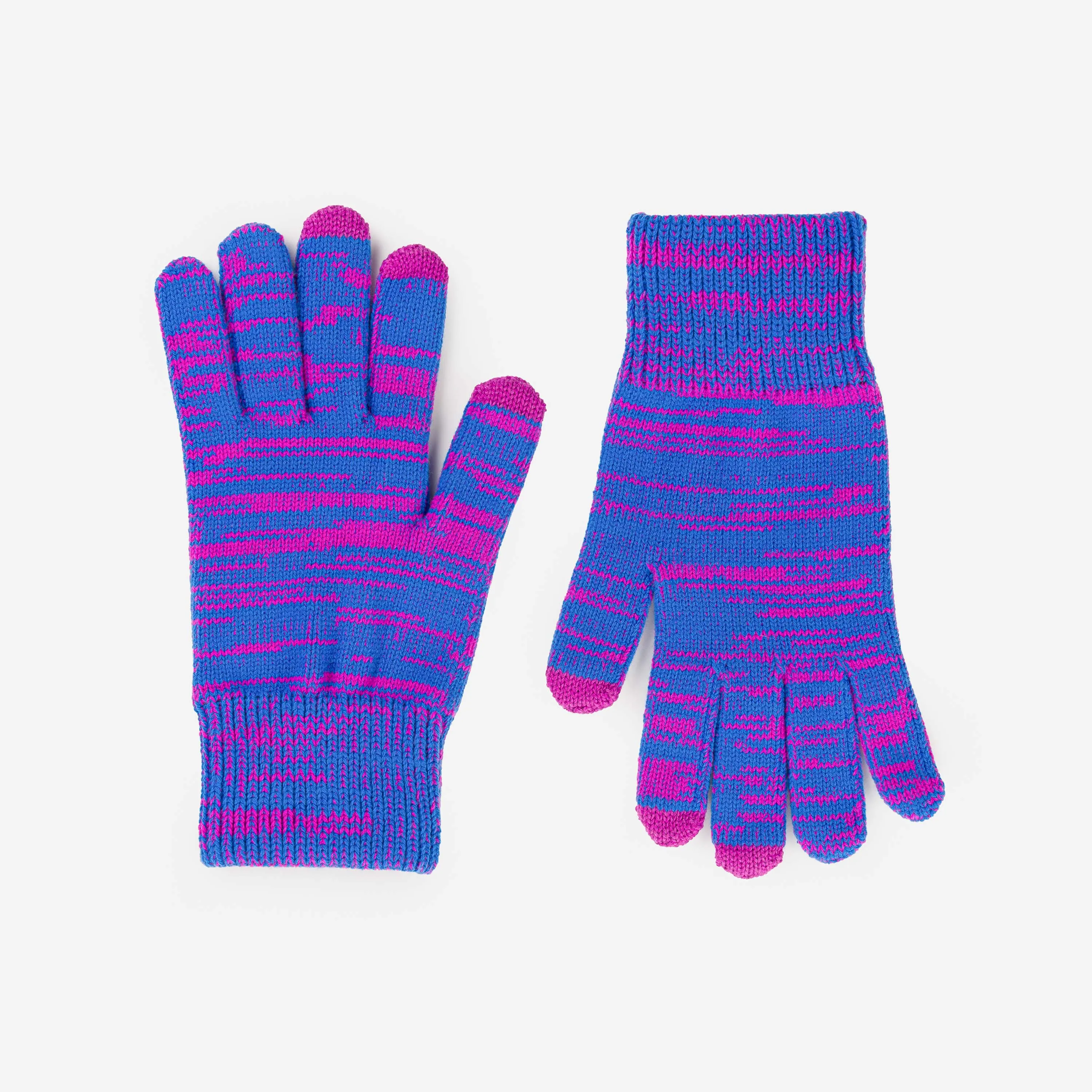 Twist Knit Touchscreen Gloves