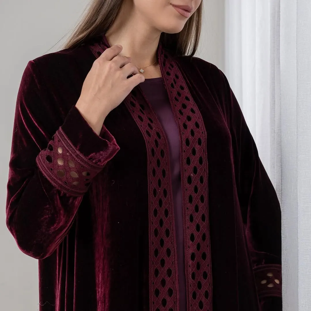 VE-203 ABAYA SET