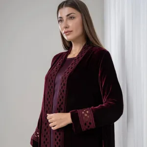 VE-203 ABAYA SET