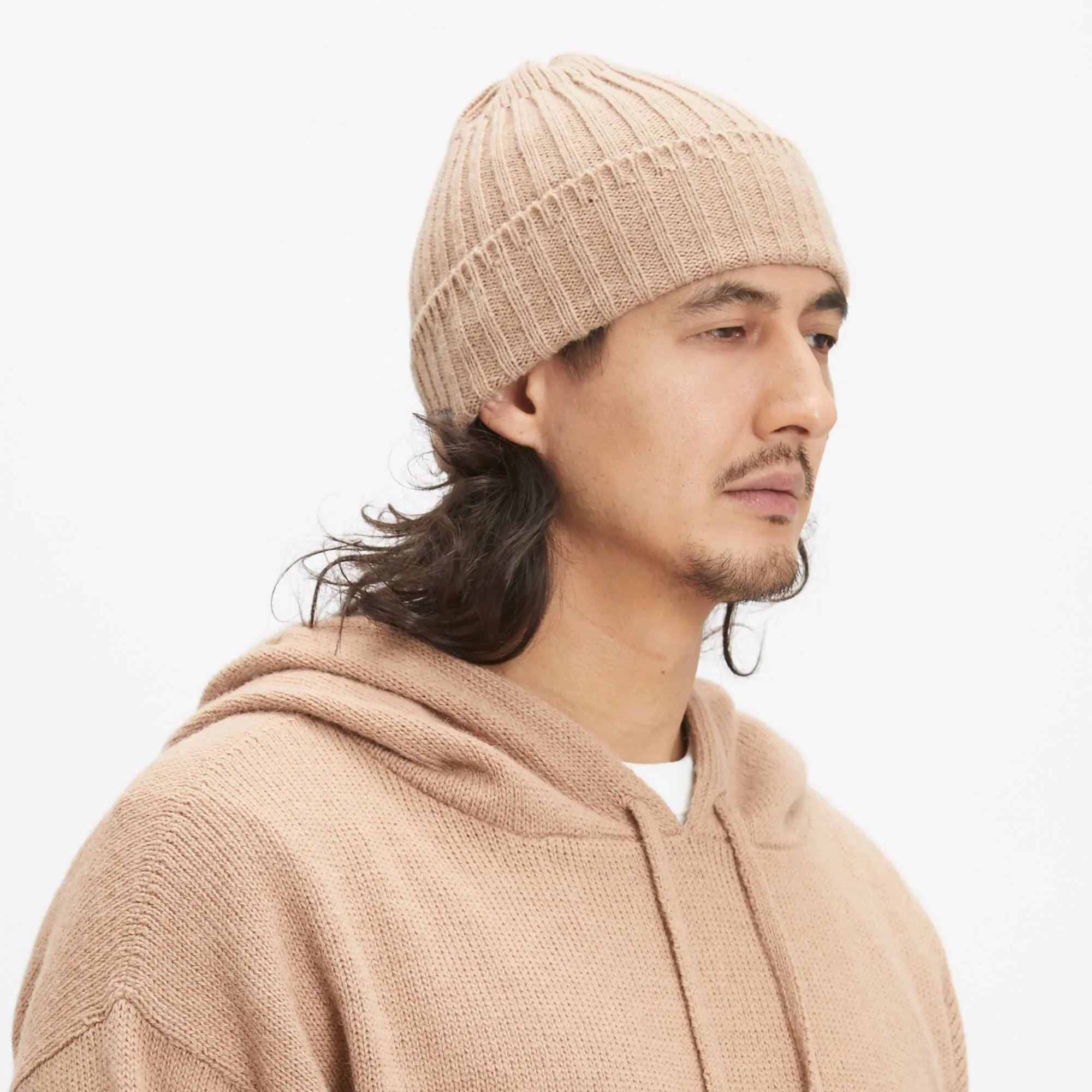 Watch Cap II - Camel Alpaca/Wool