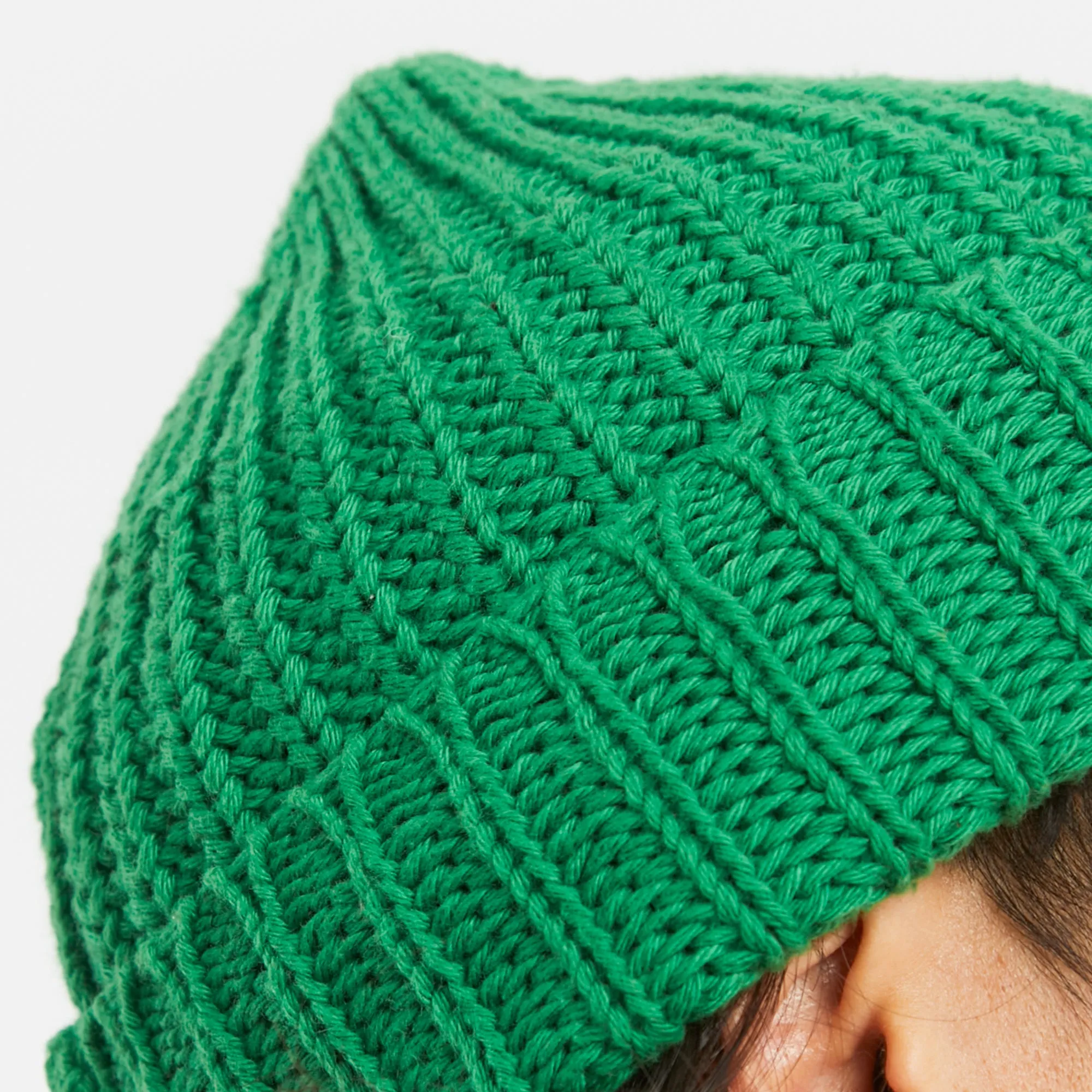 Watch Cap - Kelly Green Cotton