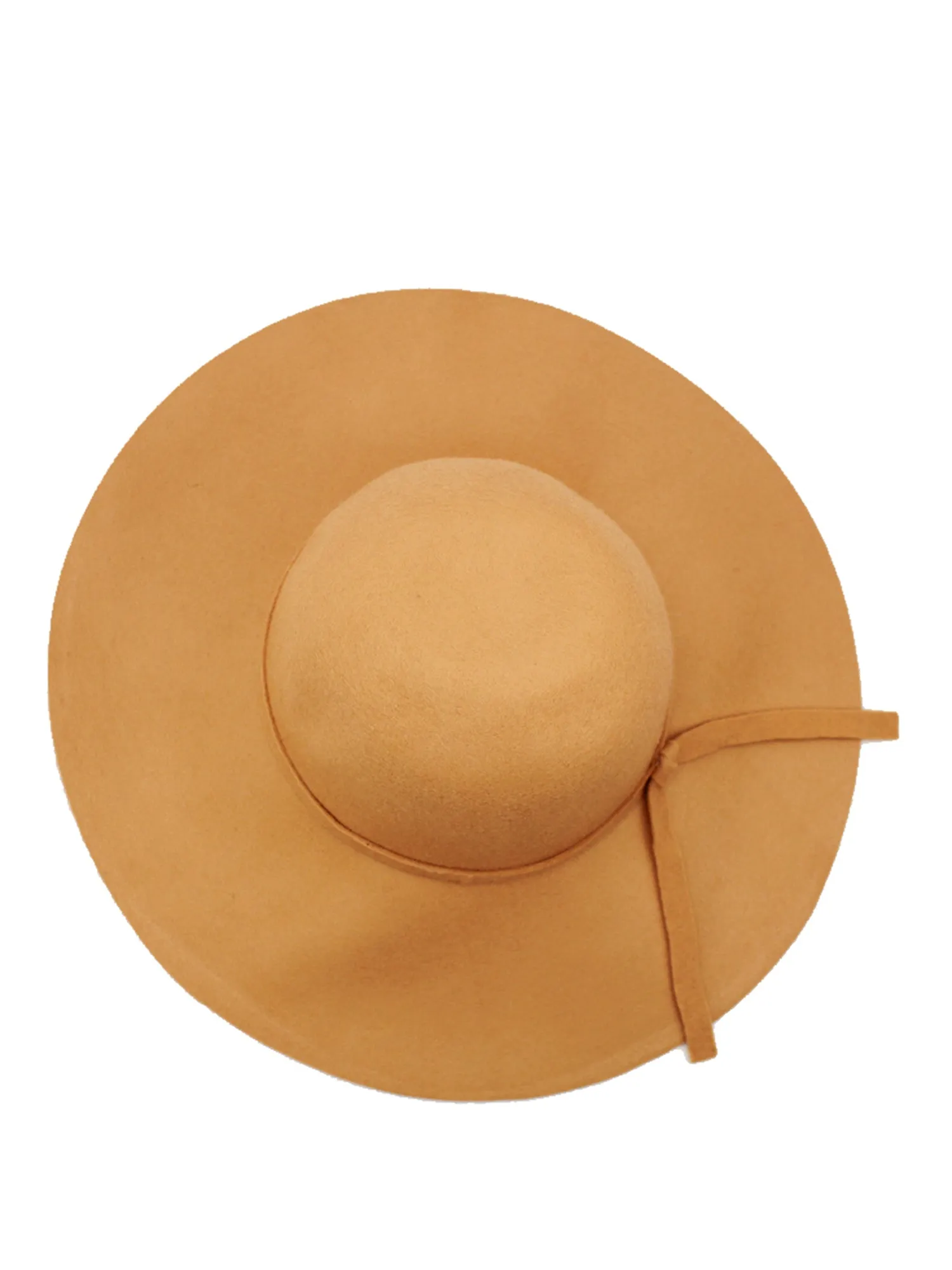 Wide Brimmed Wool Floppy Hat