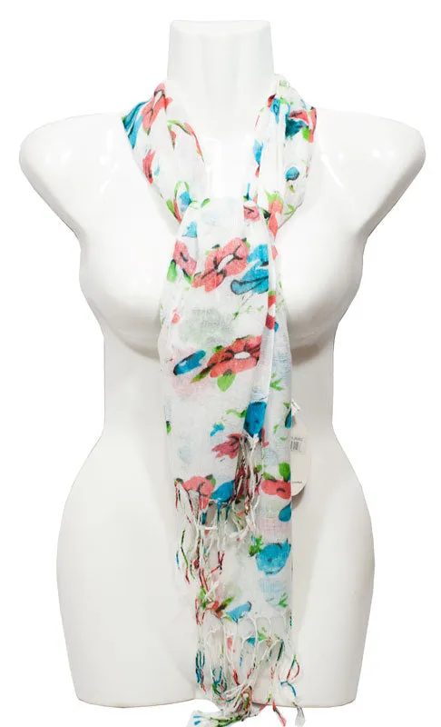 Women Printed Fashion Casual Fall / Spring Scarves Wholesale