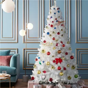 Yaheetech 7.5’ Hinged Spruce Artificial Christmas Tree